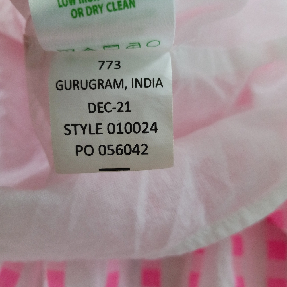 Lilly Pulitzer Maybella Tiered Midi Dress Pink Isle Gingham Lace Insert 6 - Picture 10 of 16